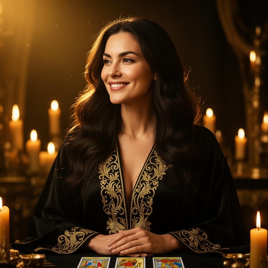 Luana Martins em seu templo